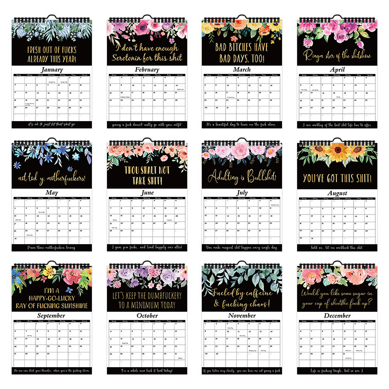 Calendar for Tired-Ass Women 2026 – 2 Designs product view 3