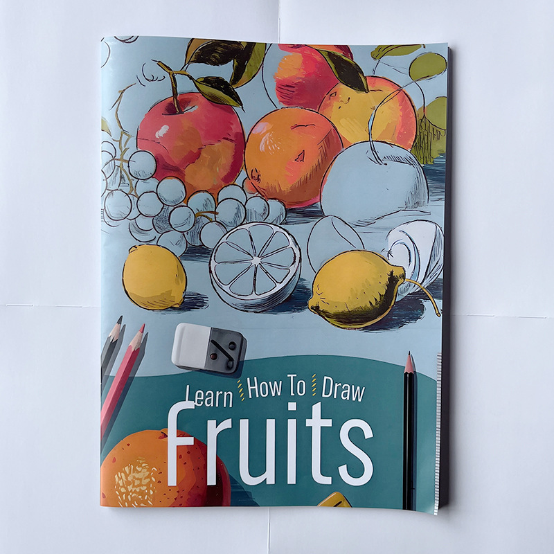 Learn How to Draw Creative Coloring Books – 6 Themes – Fruit