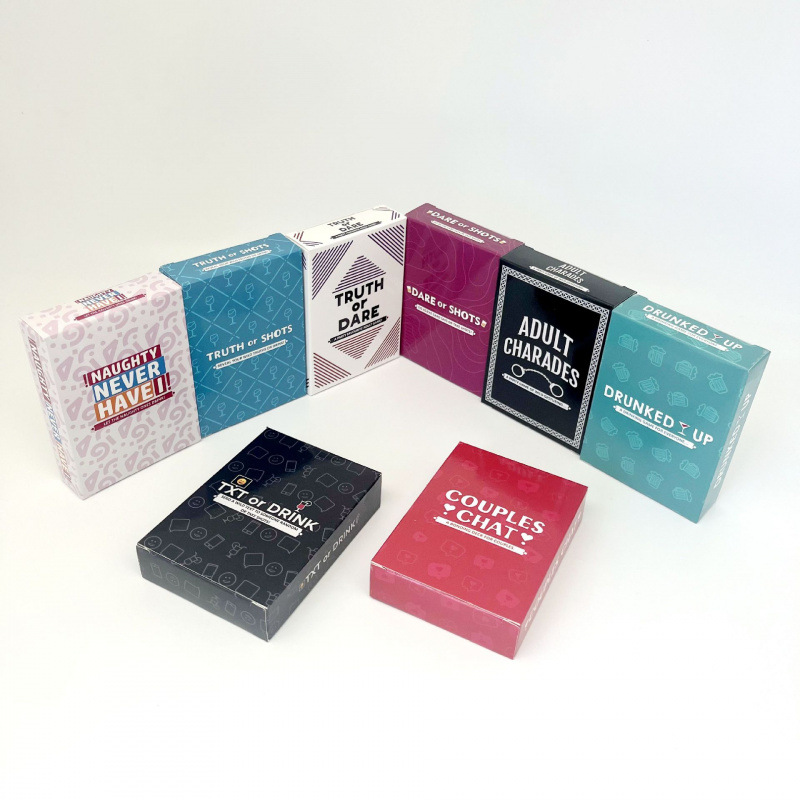 Assorted Adult Party and Drinking Card Games – 11 Options