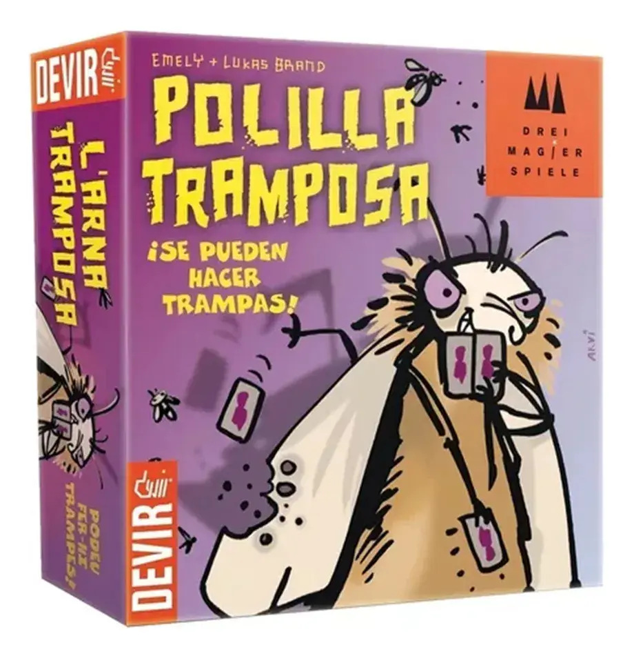 VIRUS! and Spanish-Language Party Card Games – 24 Options – Polilla Tramposa