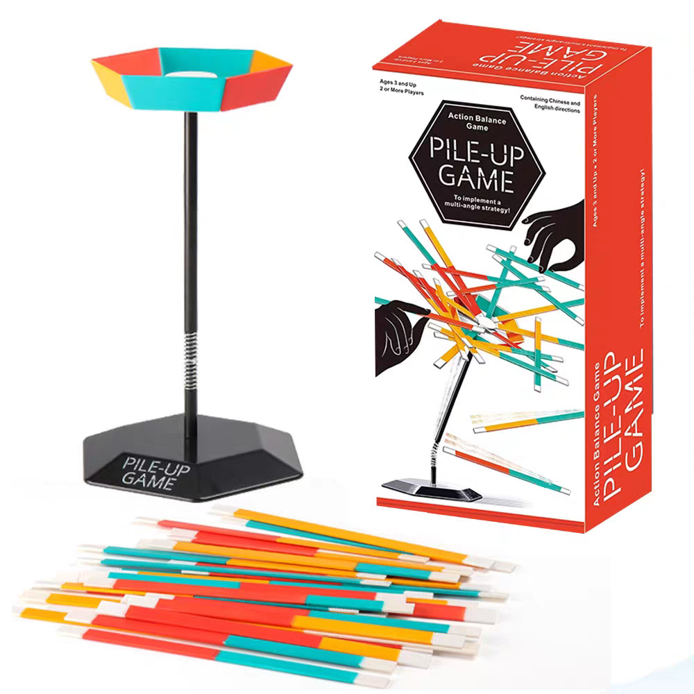 Stick Stack Bilingual Balance Party Game