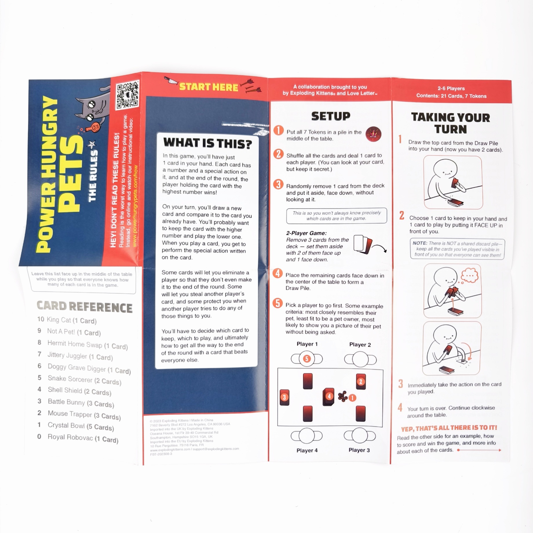 Power Hungry Pets English Strategy Card Game product view 4