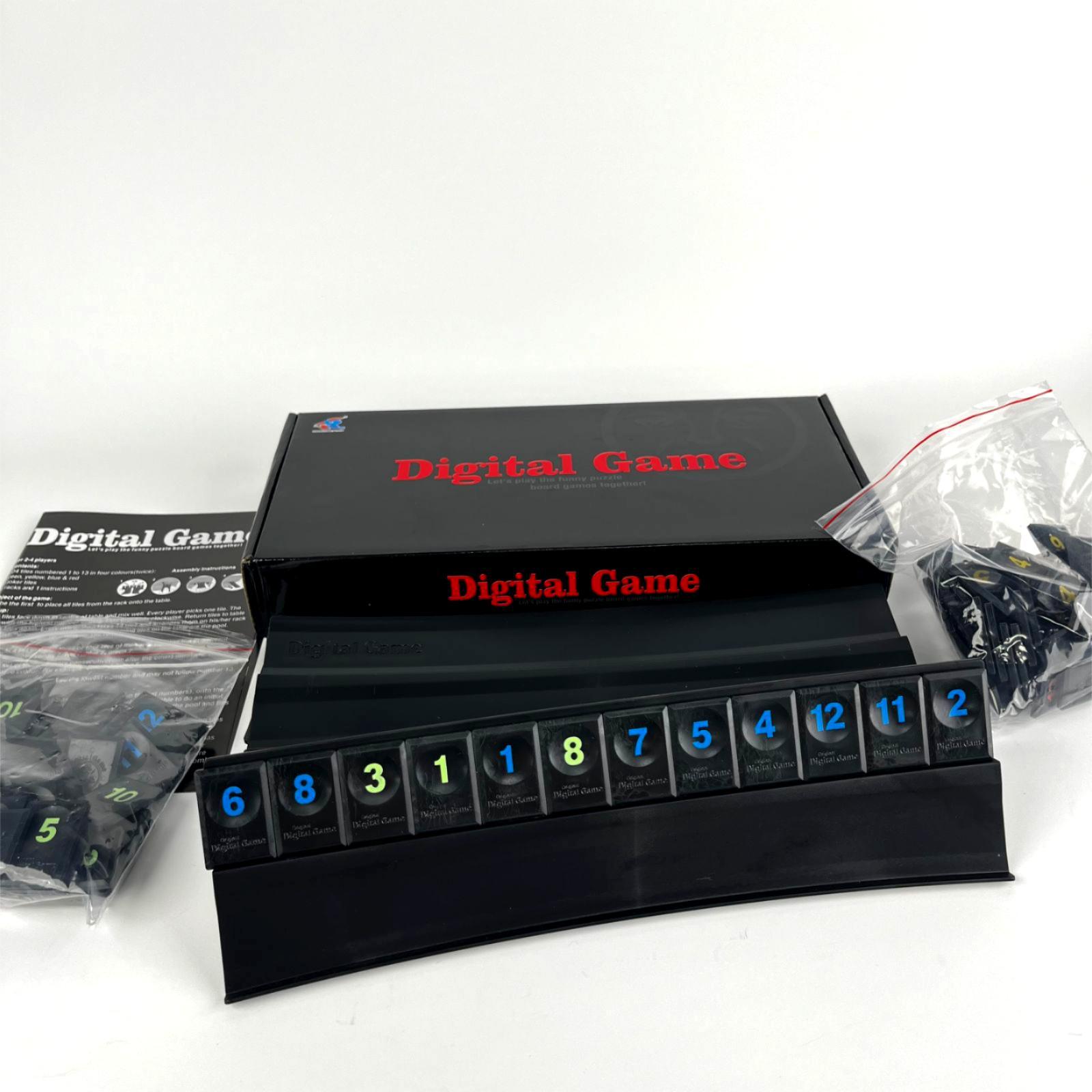 Digital Number Tile Family Board Game product view 5