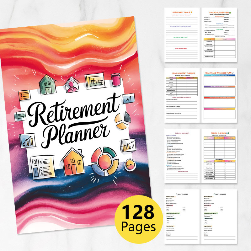 Retirement Planner and Life After Work Journal product view 4