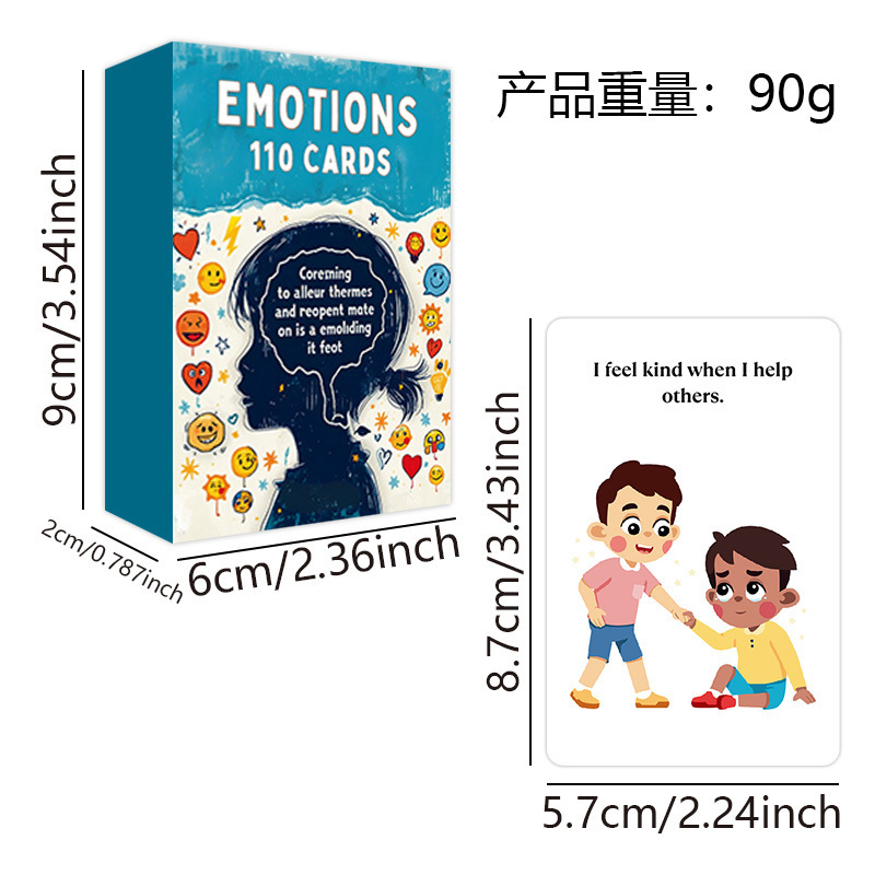 Activity, Wellness and Educational Card Decks – 13 Options – 110 Emotion Recognition Cards