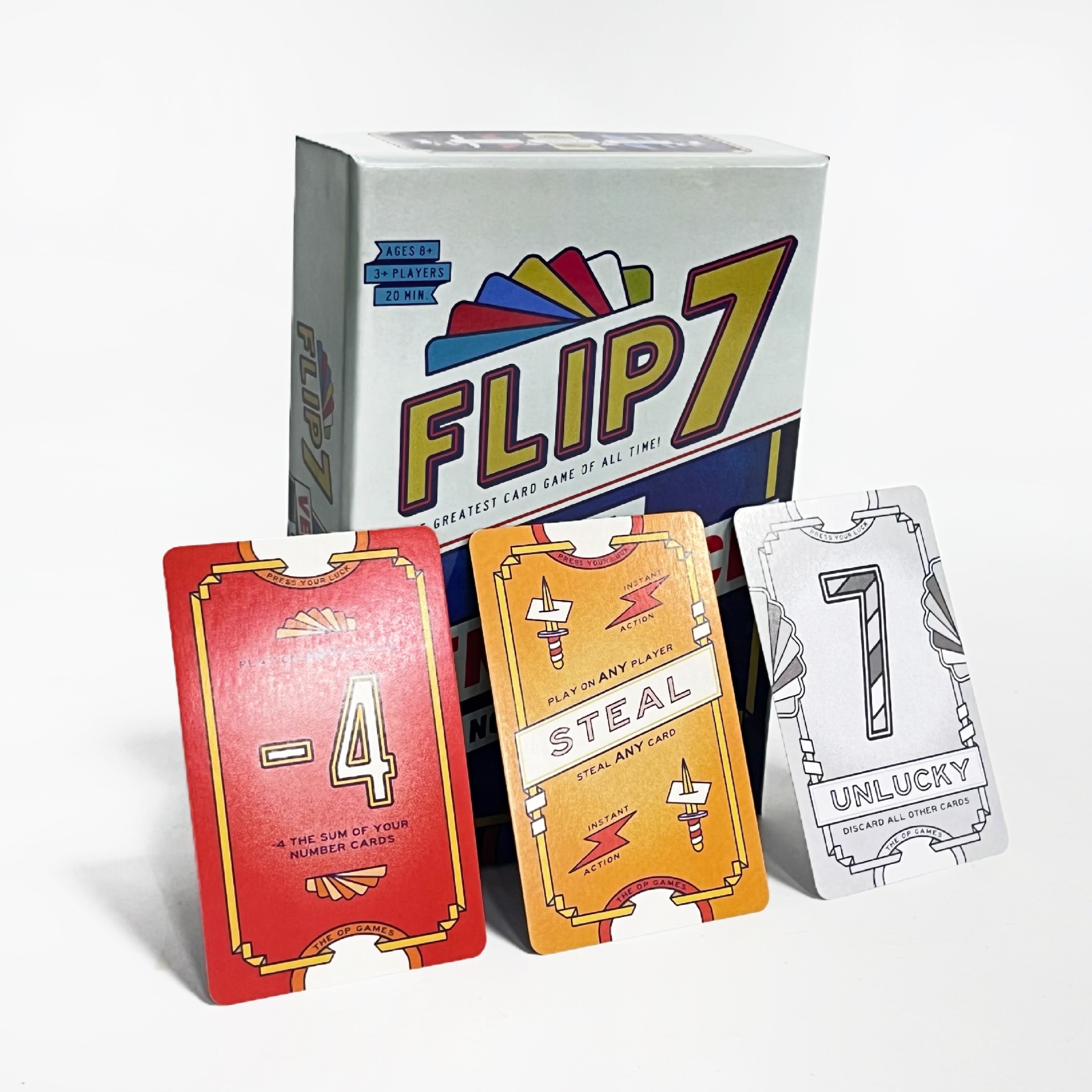 Flip 7 With a Vengeance Bilingual Card Game