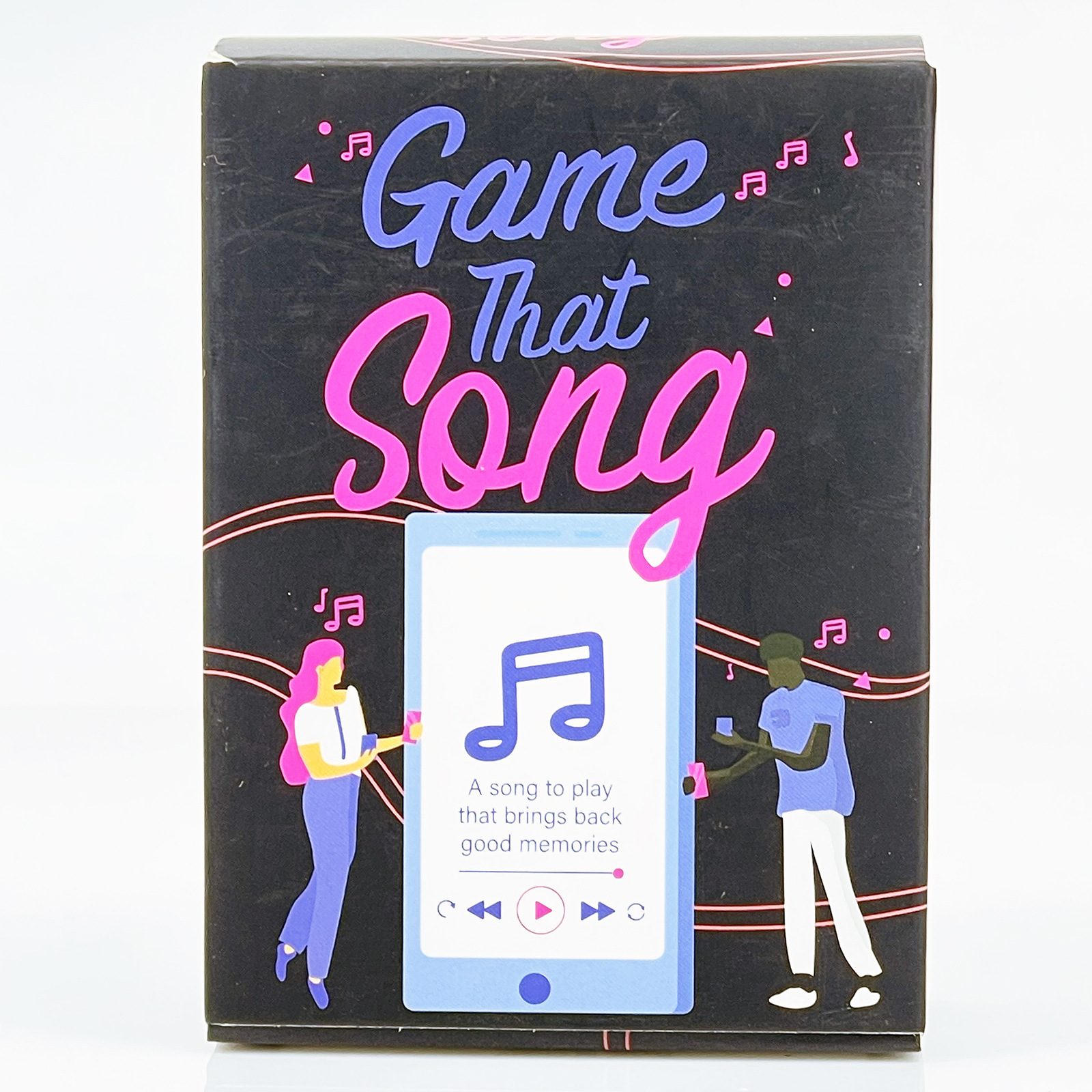 Game That Song Music Party Card Game – Black Edition