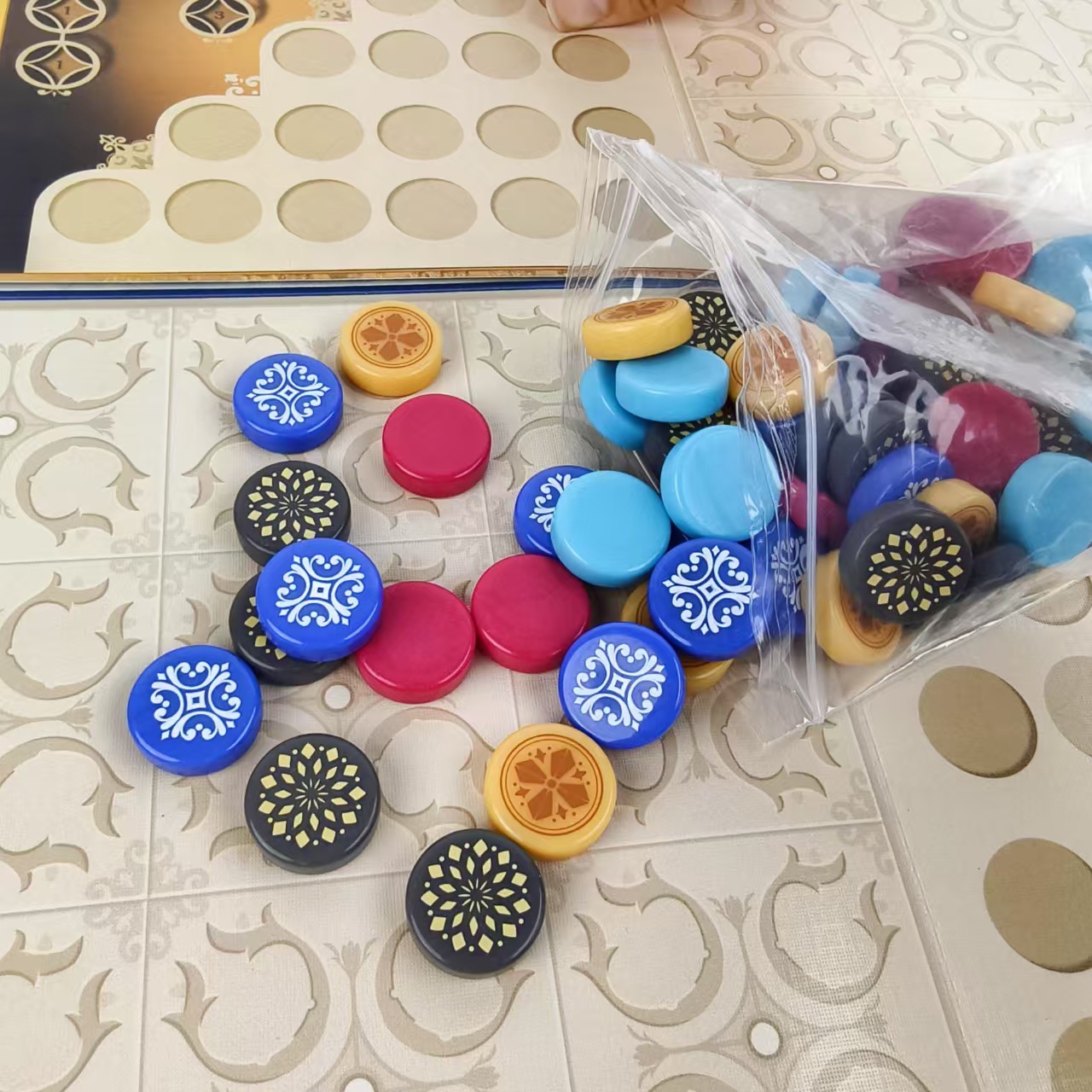 Azul Duel Bilingual Tile Strategy Board Game