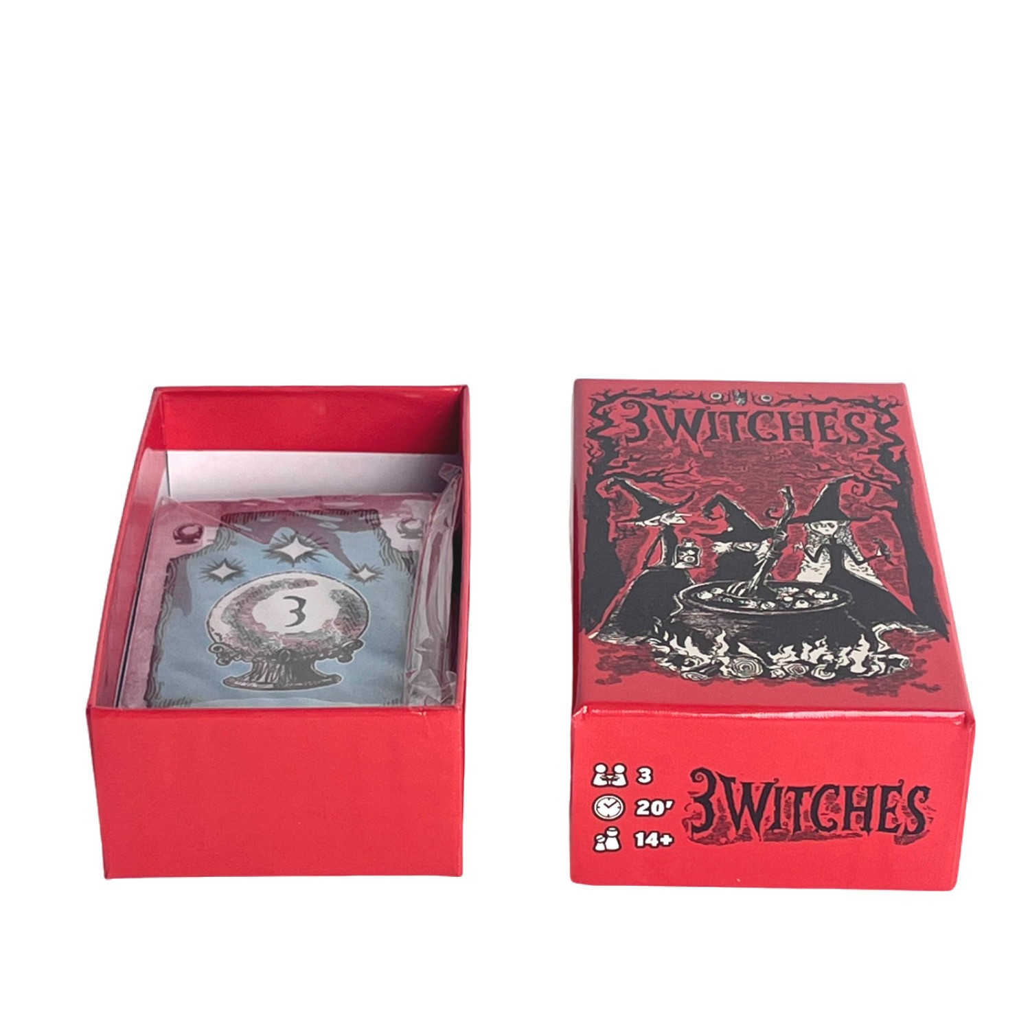 3 Witches Bilingual Trick-Taking Card Game
