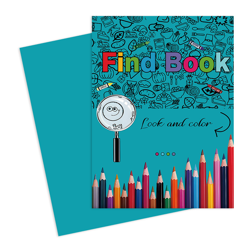 Find, Look and Color Children's Activity Book product view 5
