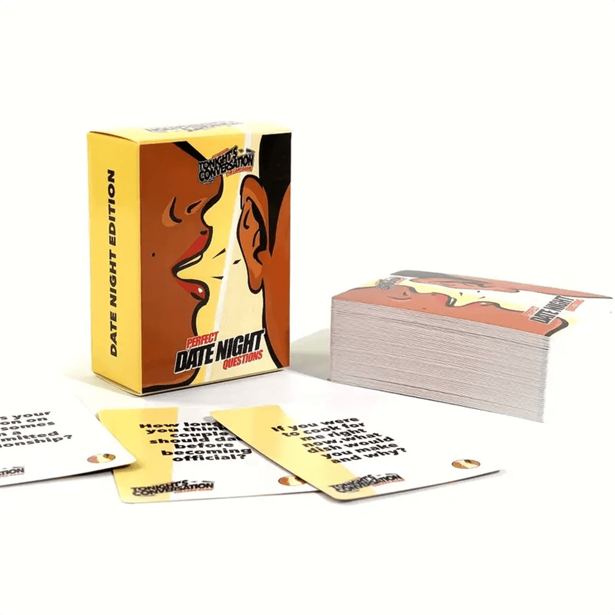 Perfect Date Night Questions Couples Conversation Card Game product view 2