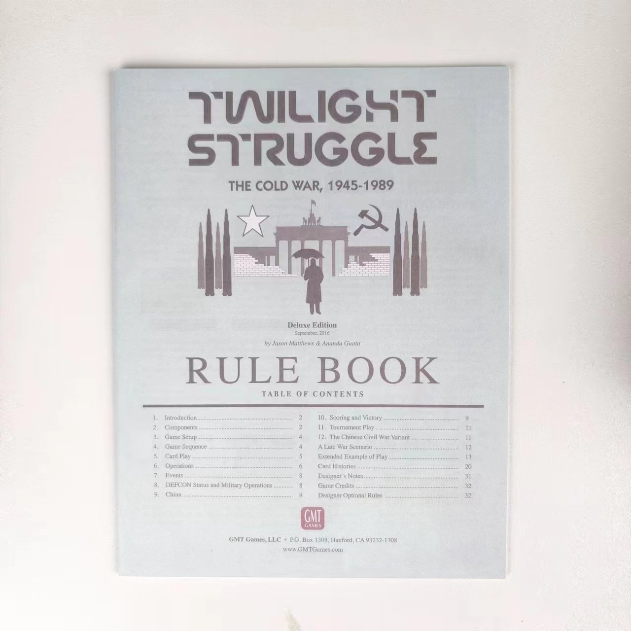 Twilight Struggle English Two-Player Strategy Board Game product view 5
