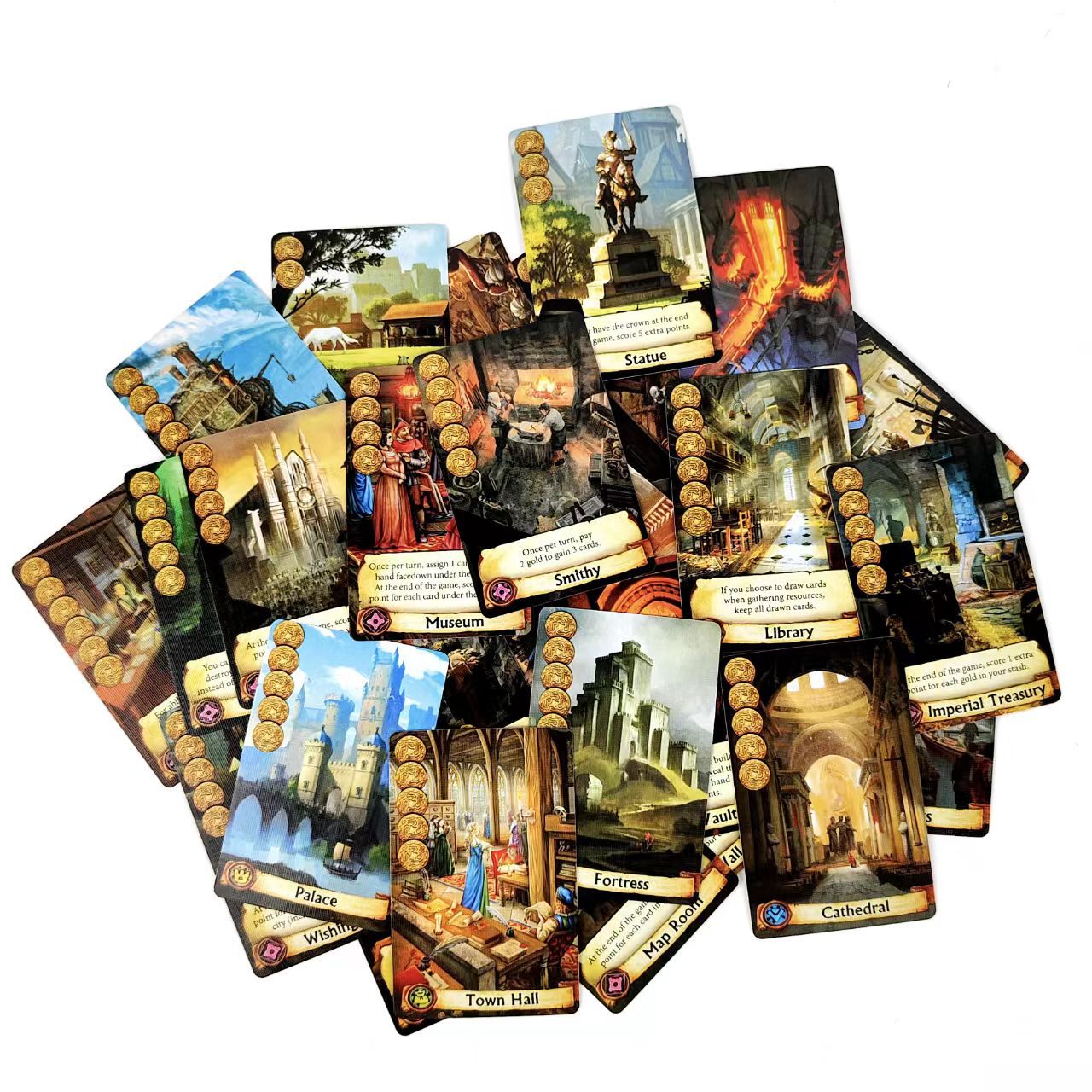 Citadels Revised Edition English Strategy Card Game