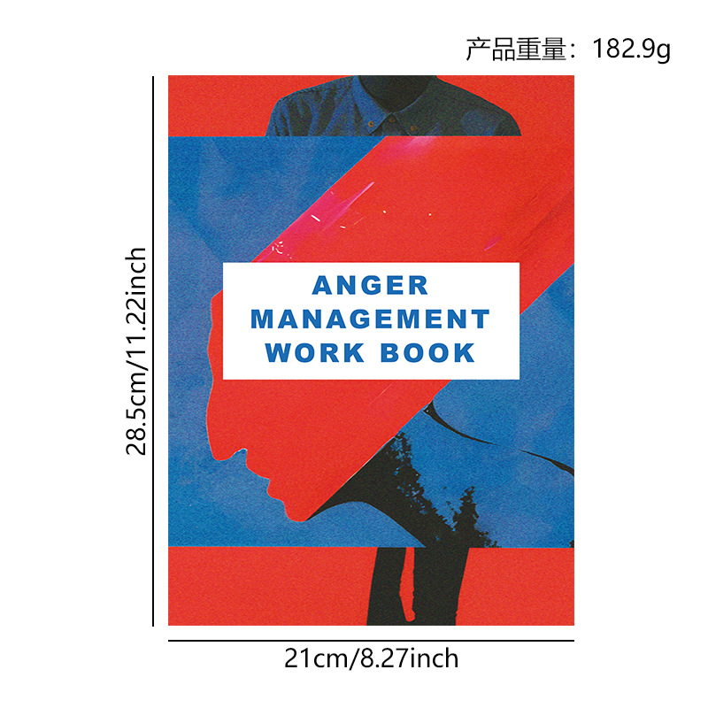 Anger Management Workbook and Mental Wellness Binder product view 2
