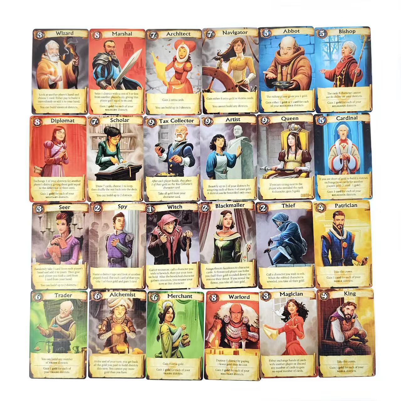 Citadels Revised Edition English Strategy Card Game product view 5