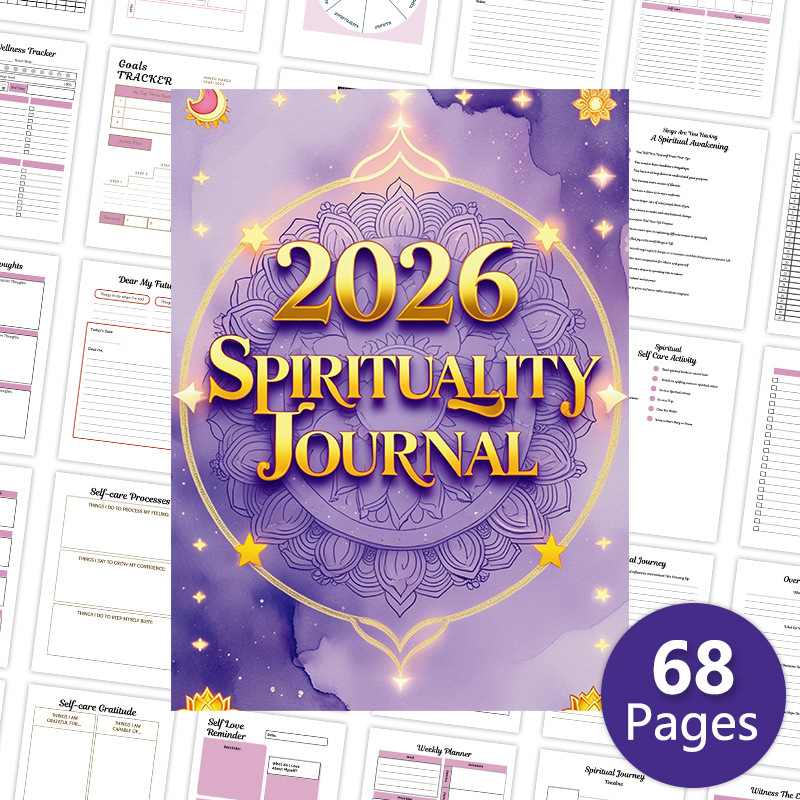 2026 Spirituality Journal and Planner
