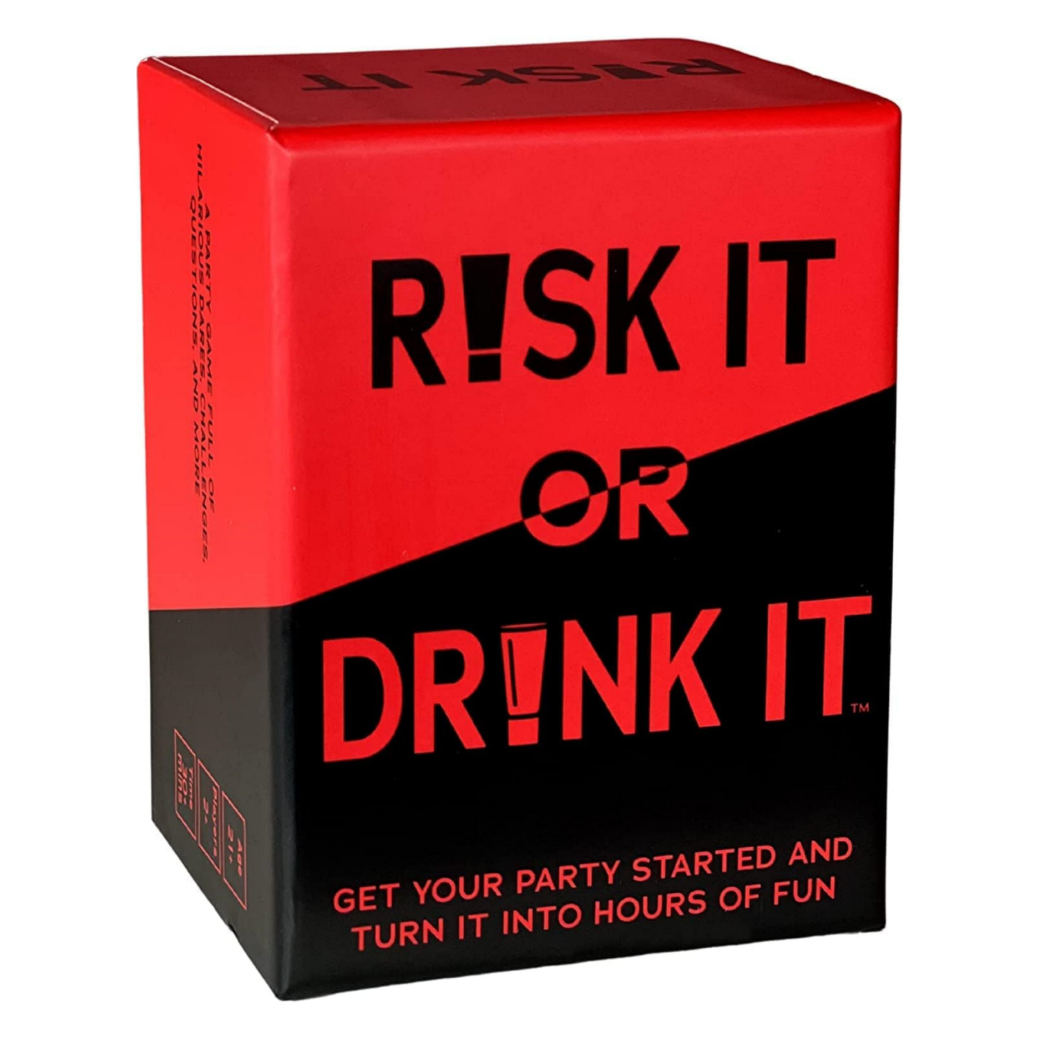 Risk It or Drink It Adult Party Drinking Card Game