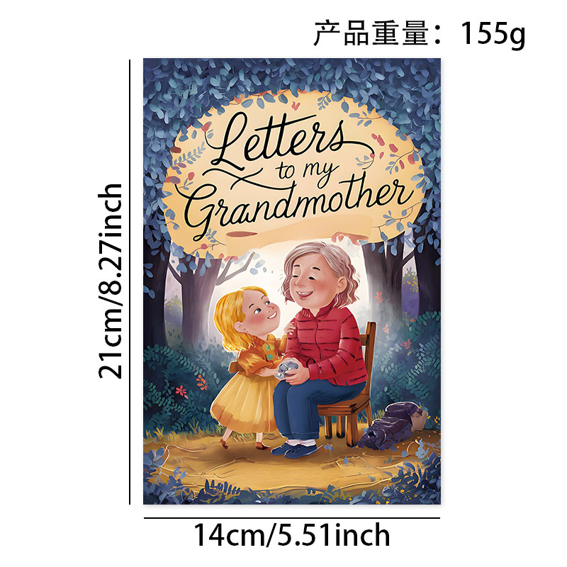 Letters to Loved Ones Guided Keepsake Journals – 7 Options – 100 Letters to My Grandmother