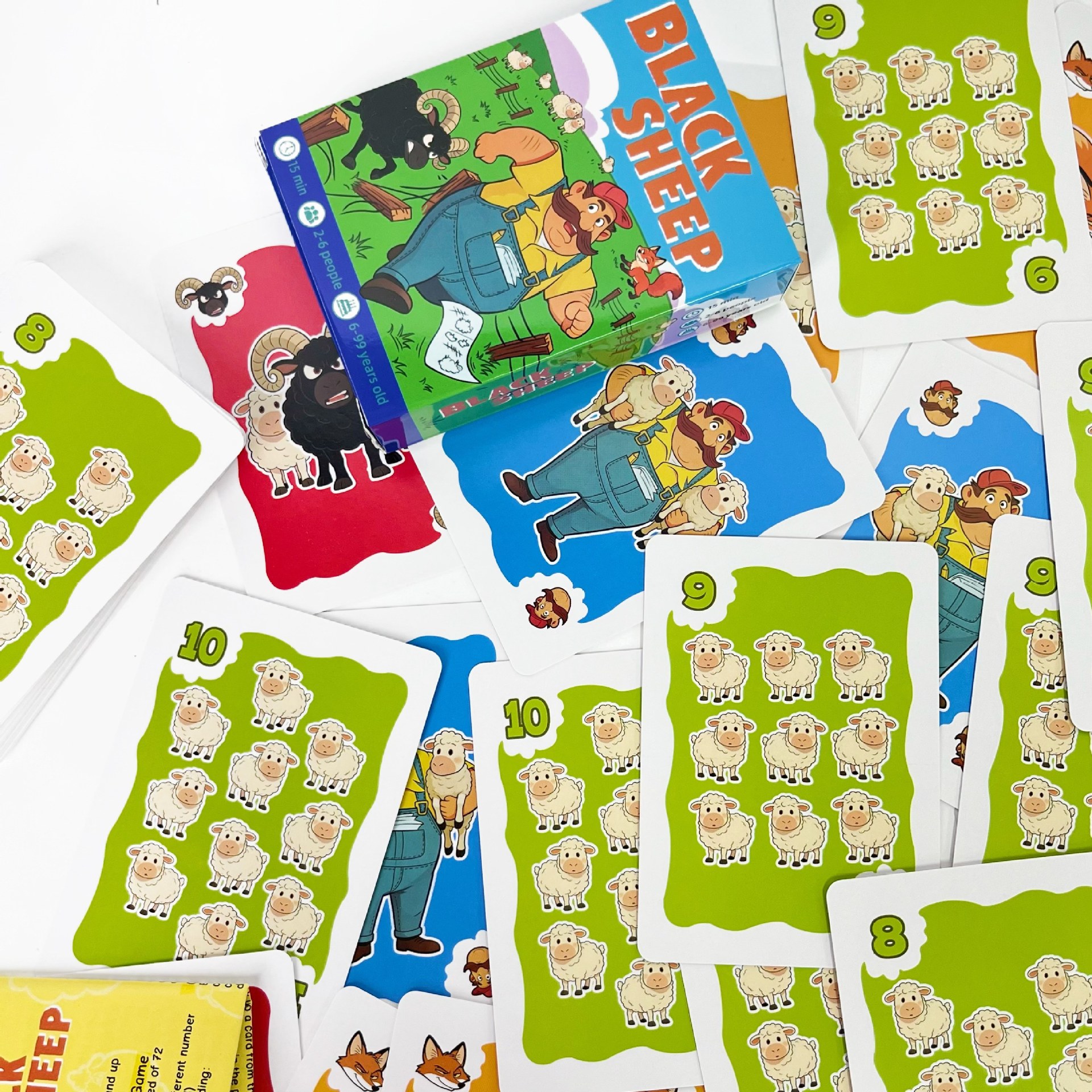 Black Sheep Bilingual Family Card Game product view 2