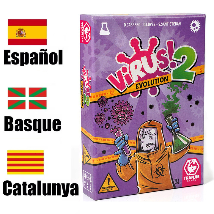 VIRUS! Spanish-Language Family Card Games – 7 Options product view 2