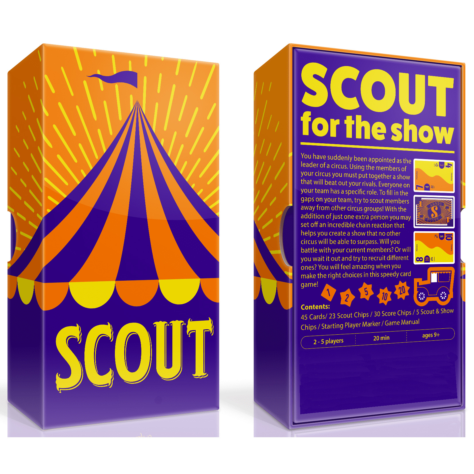 Scout Bilingual Oink Games Card Game