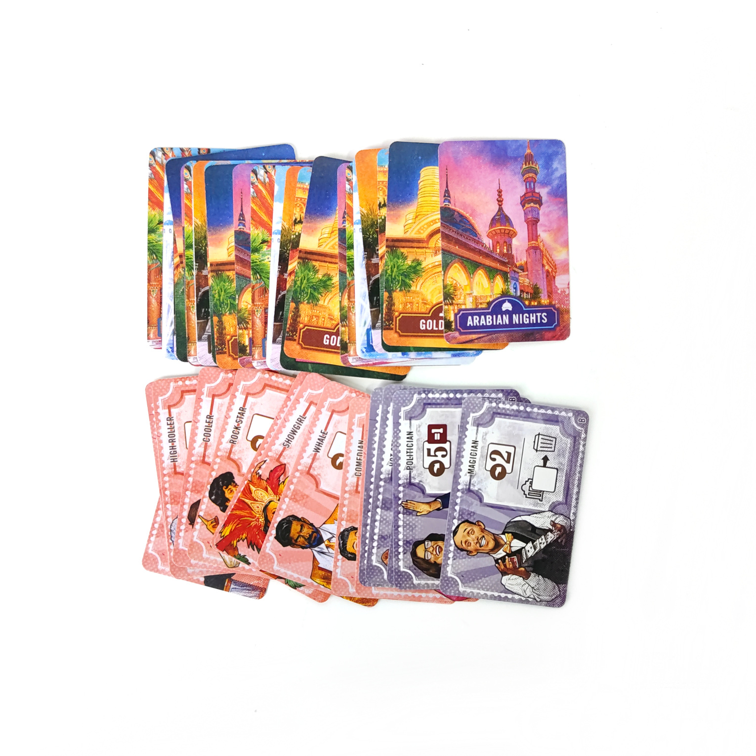 Vegas Strip Bilingual Dice Board Game product view 2