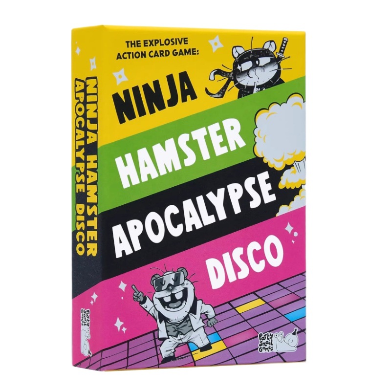 Ninja Hamster Apocalypse Disco Family Party Card Game product view 5