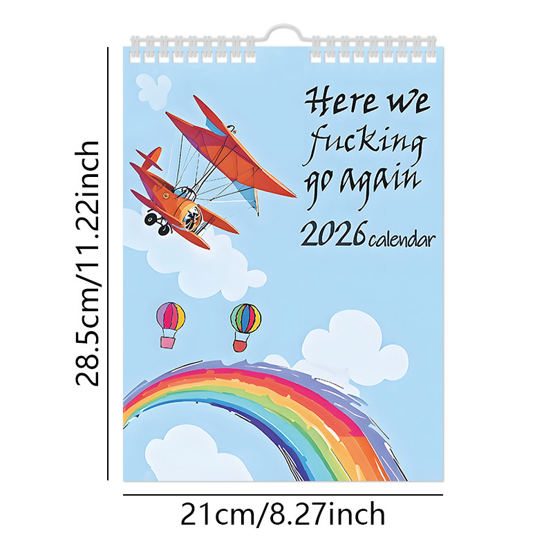 Here We Go 2026 Amusement Park Calendars – 4 Styles product view 2