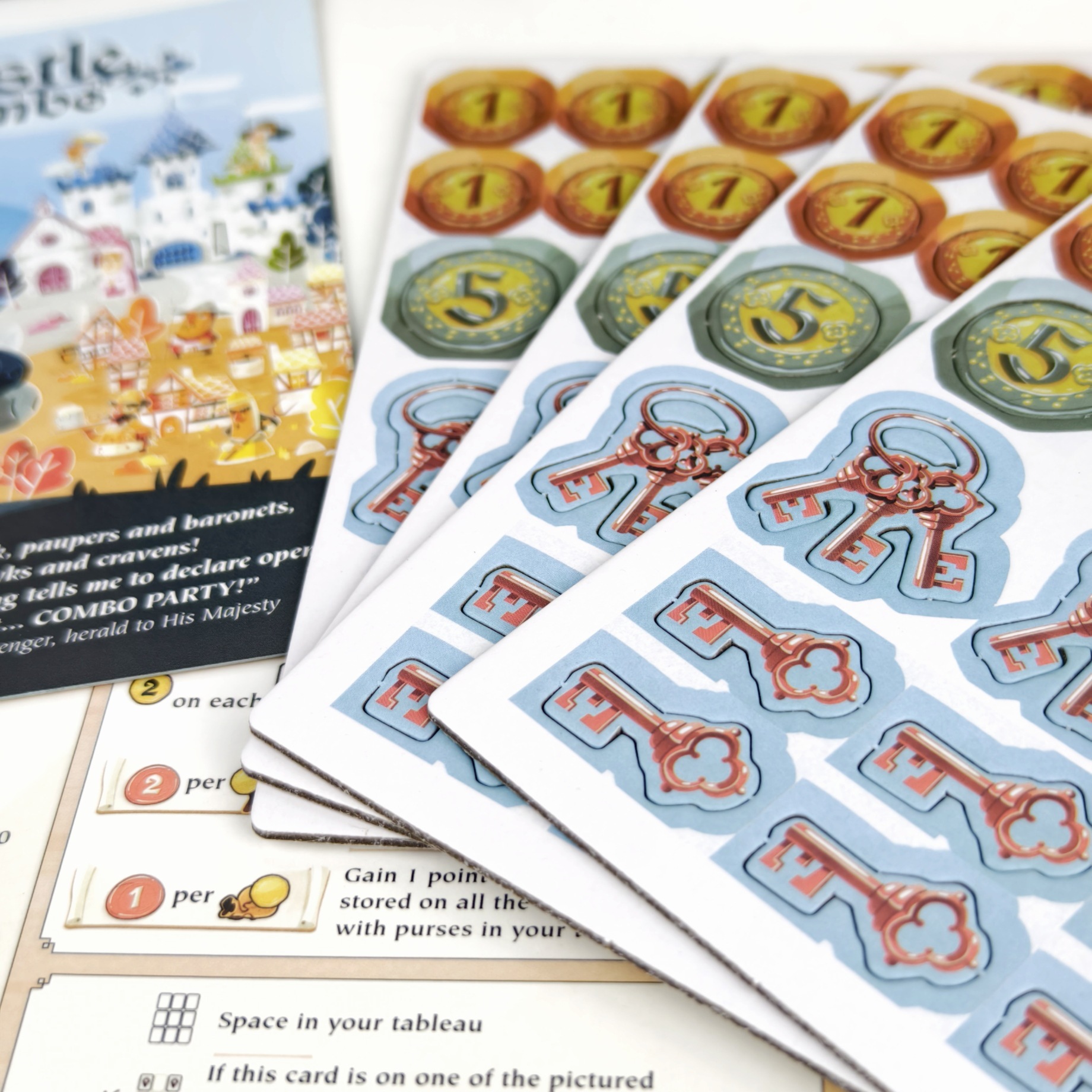 Castle Combo English Strategy Card Game product view 2
