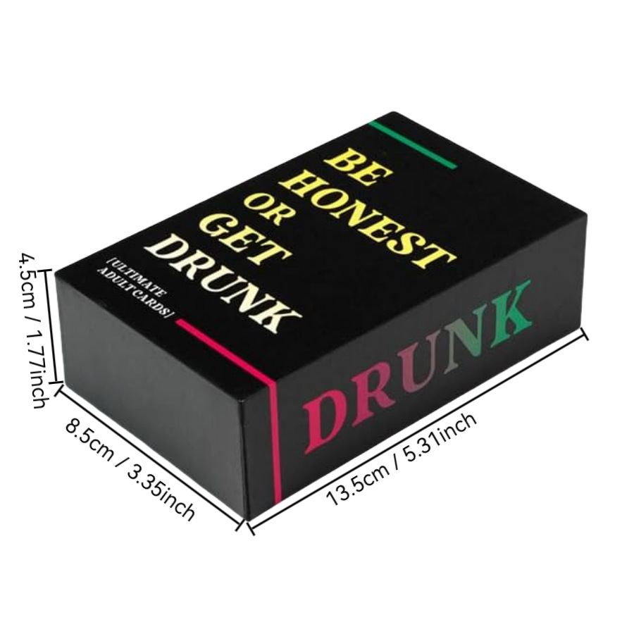 Be Honest or Get Drunk English Party Card Game product view 2