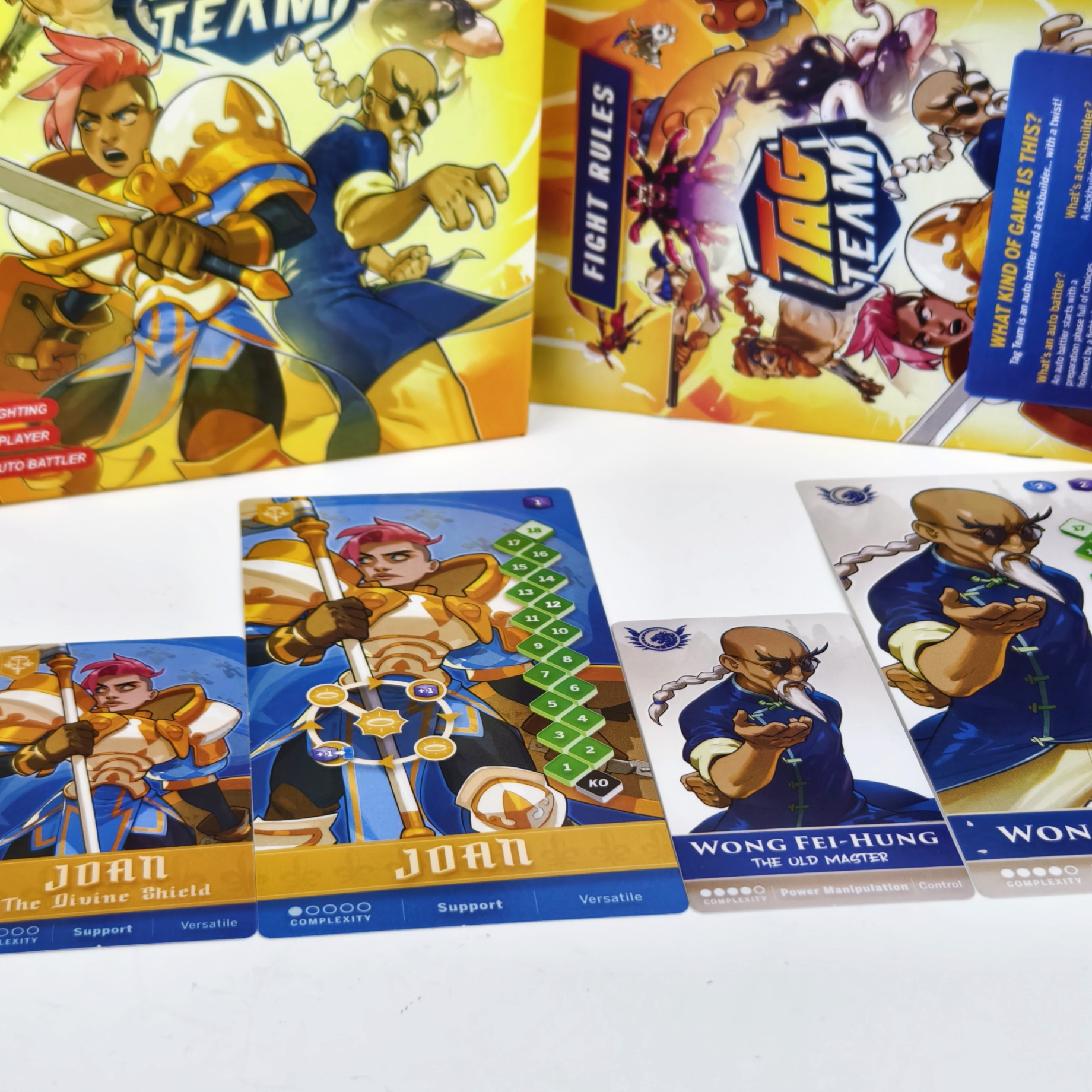 Tag Team English Two-Player Fighting Card Game product view 2