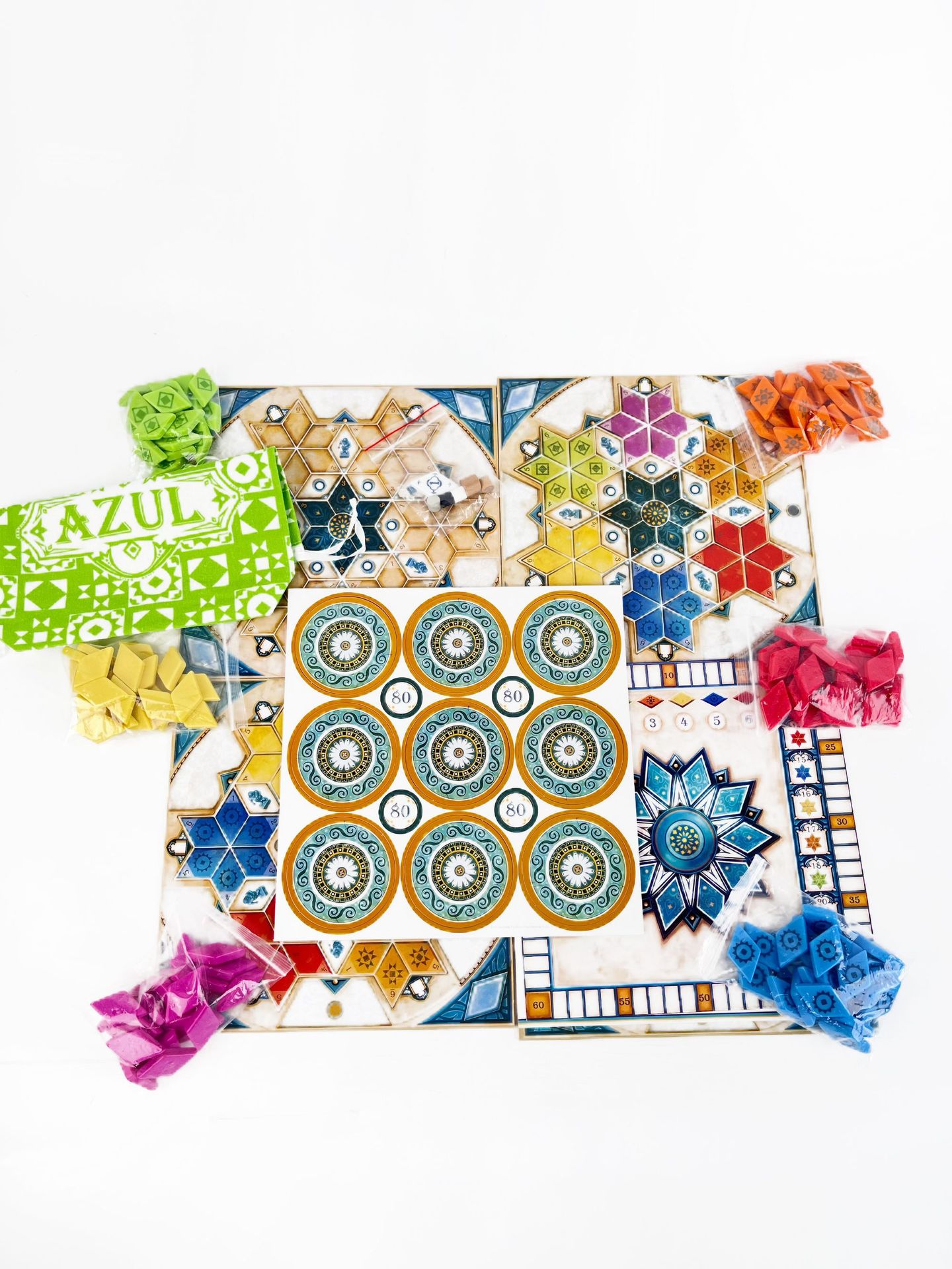 Azul Summer Pavilion Bilingual Tile Board Game product view 4