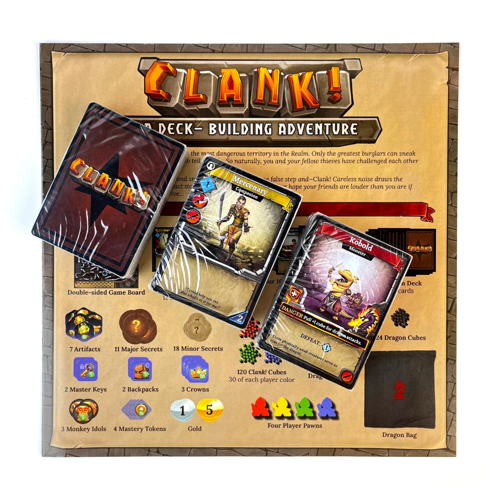 Clank! English Deck-Building Adventure Board Game product view 2