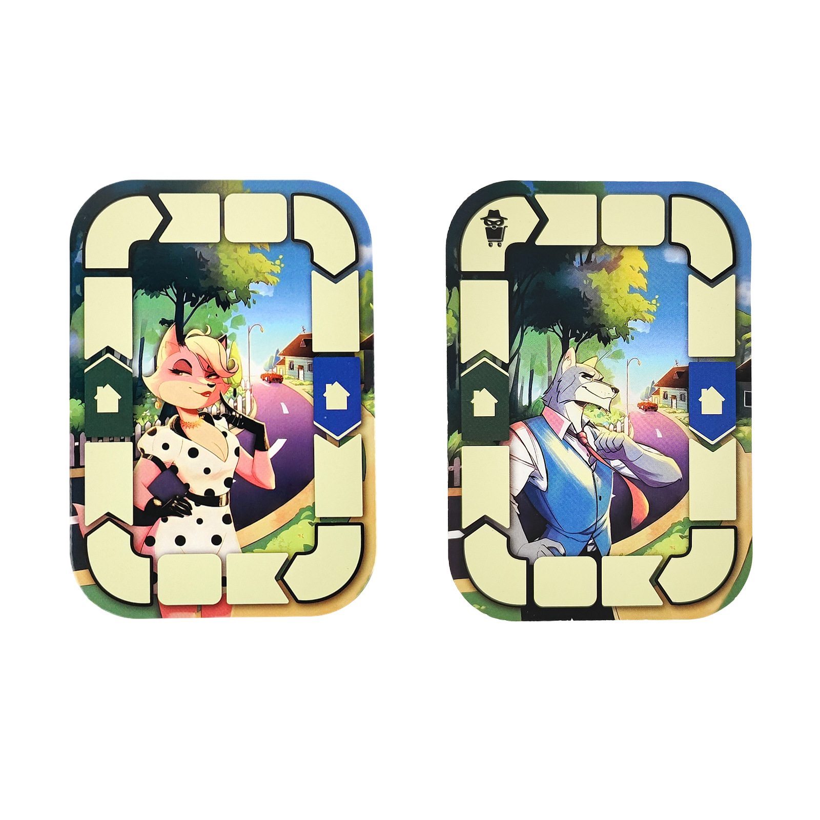 Agent Avenue Bilingual Two-Player Deduction Game product view 3