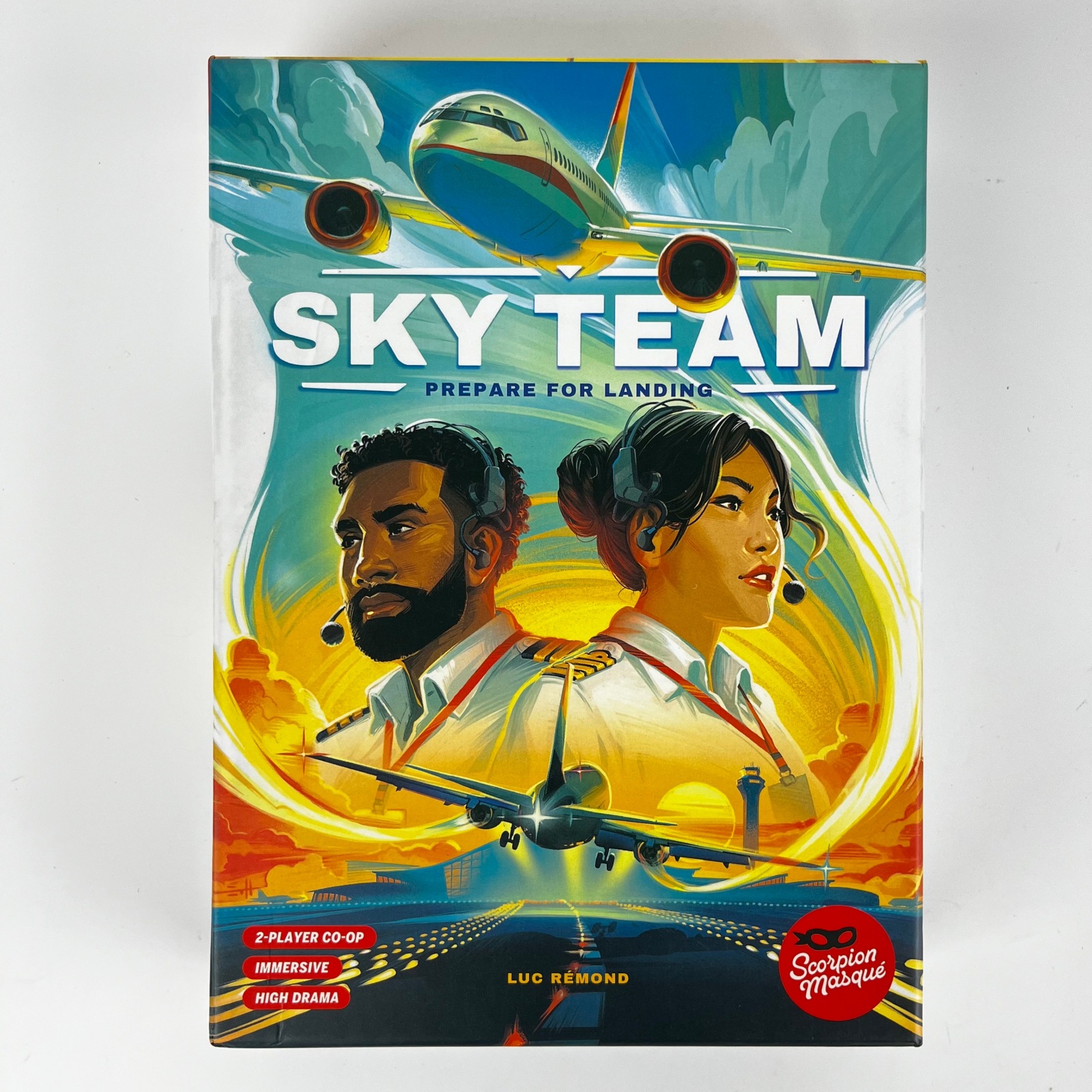 Sky Team English Two-Player Cooperative Board Game product view 3