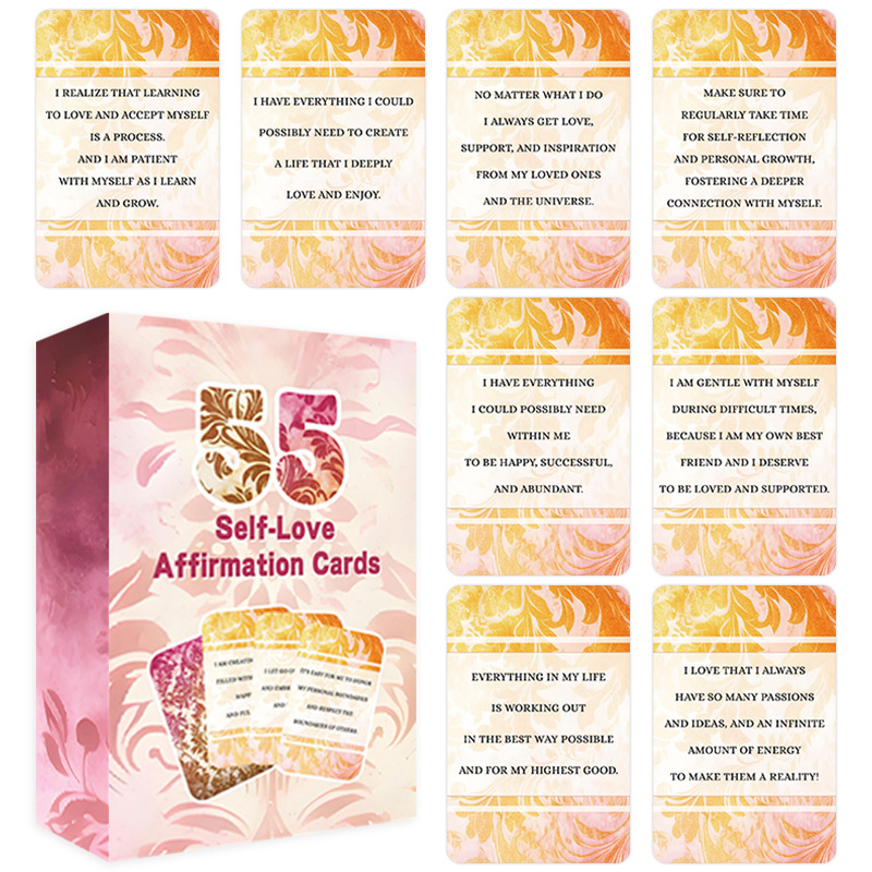 55 Self-Love Affirmation Cards