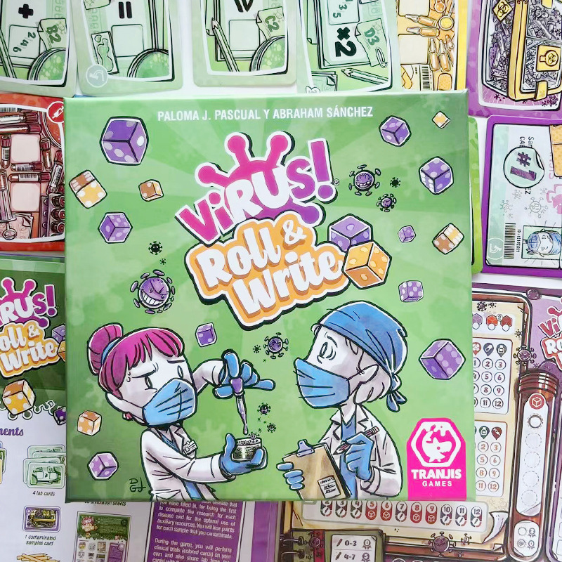 Super VIRUS! Large-Format Family Card Game