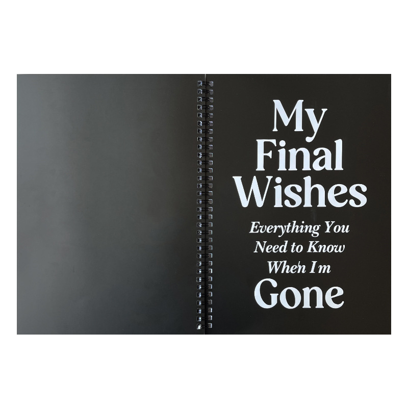 My Final Wishes and Wellness Planning Binders – 21 Options product view 5