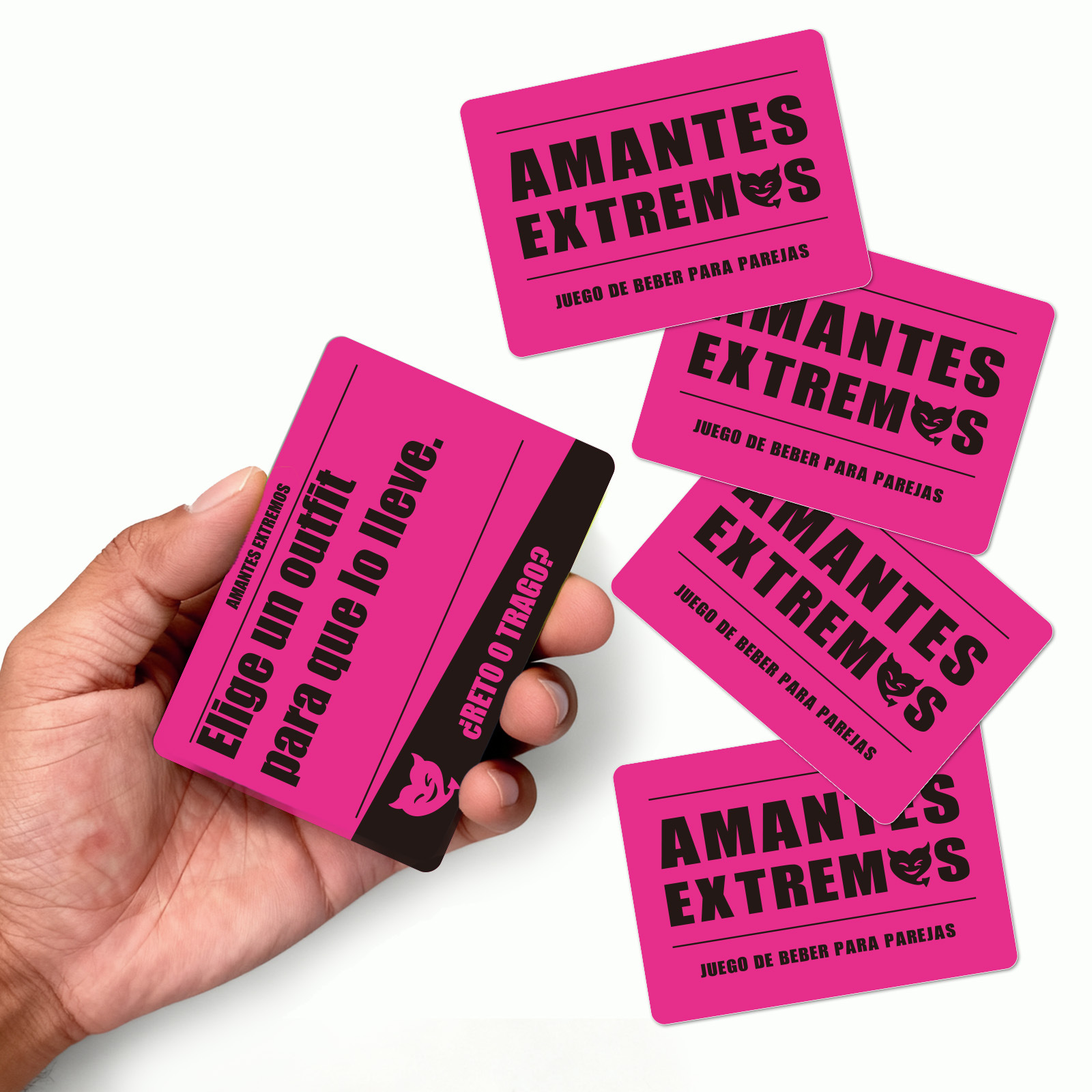 Freaky Lovers Spanish Couples Drinking Card Game product view 3