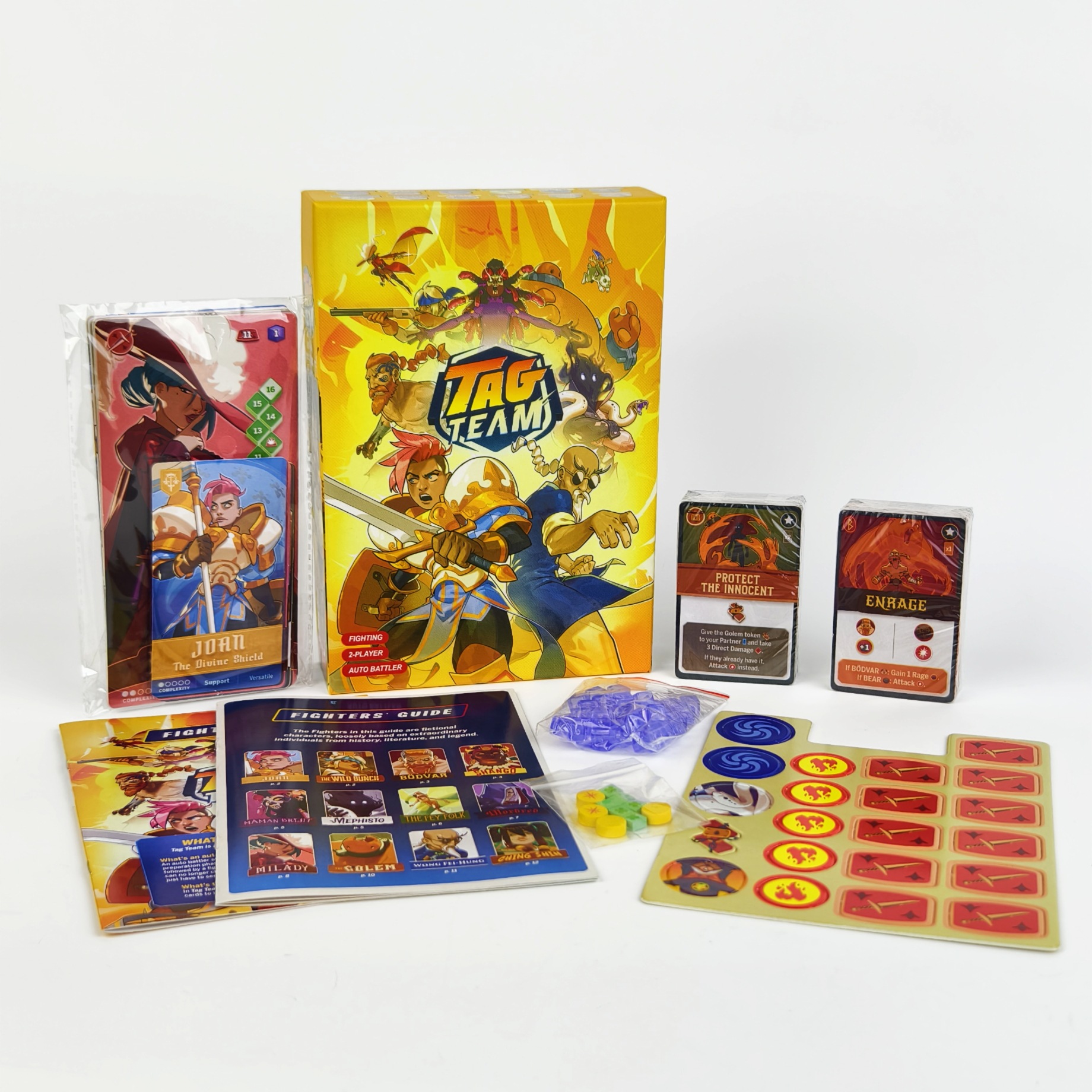 Tag Team English Two-Player Fighting Card Game