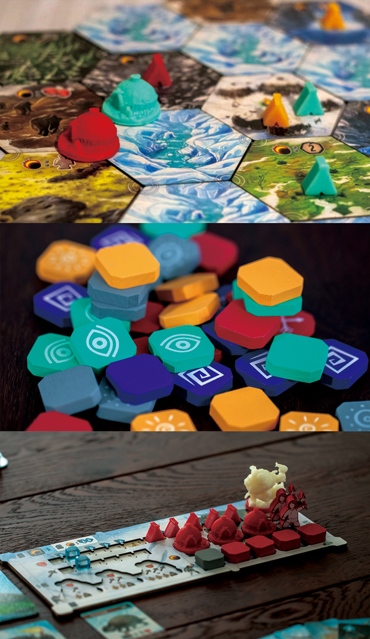 Endless Winter Paleoamericans Strategy Board Game product view 2