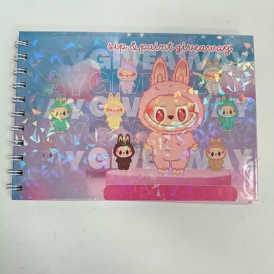 Cute Monster Stress-Relief Coloring Book product view 2