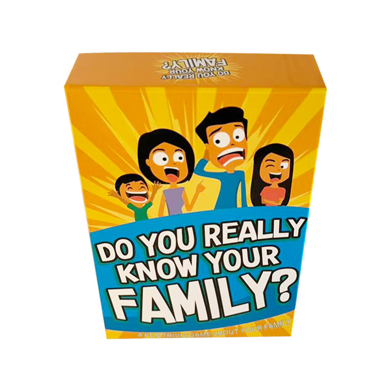 Do You Really Know Your Family? Party Card Game product view 5