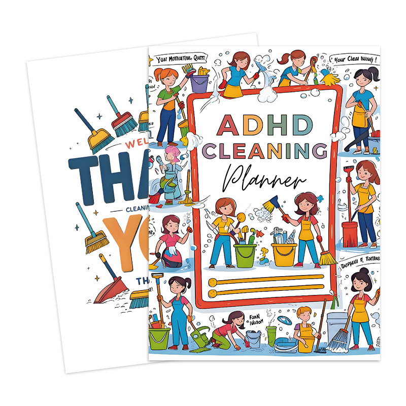ADHD Cleaning Schedule and Annual Home Checklist product view 5