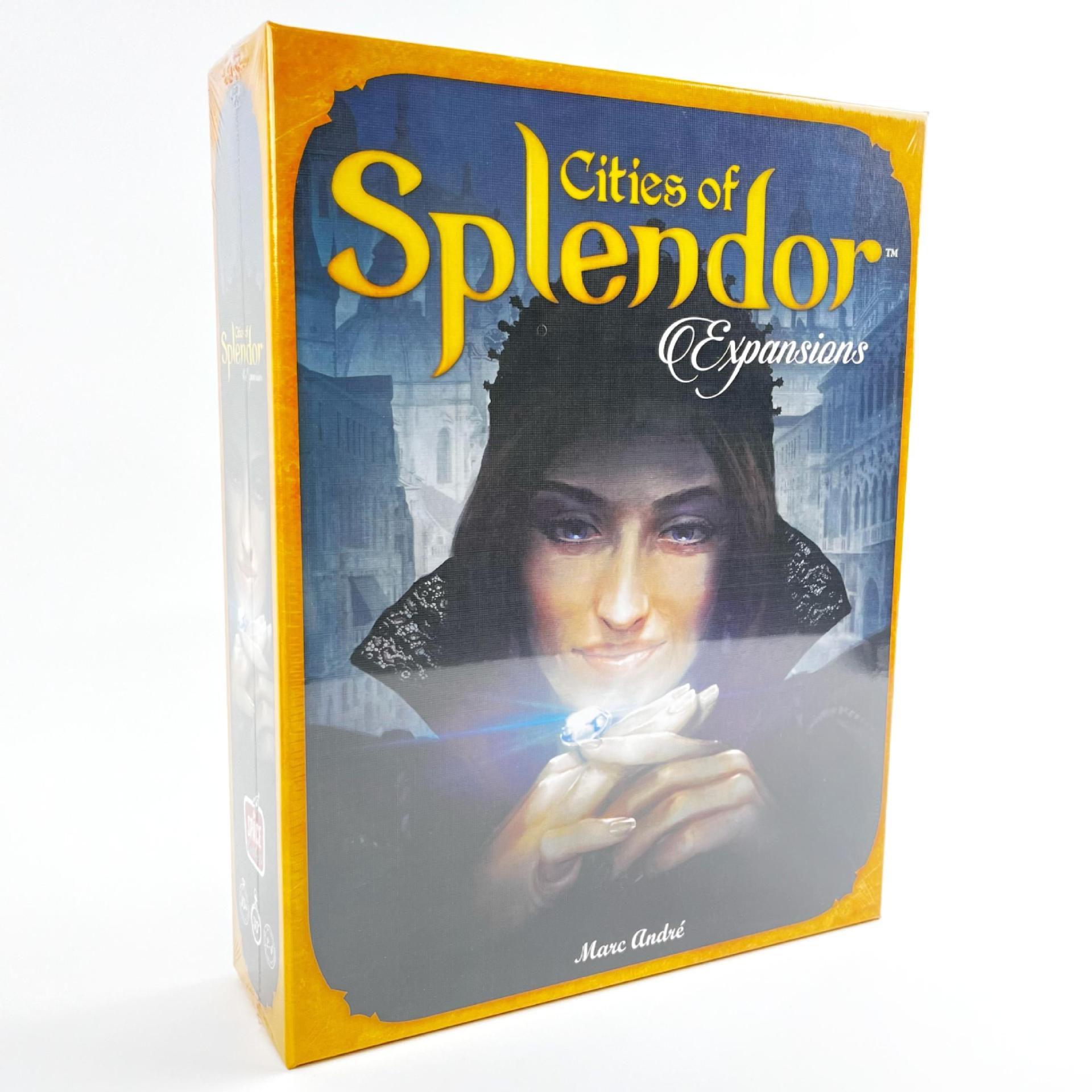 Splendor Board Game, Duel, Expansions and Playmat Collection – Cities of Splendor 2017 Expansion – English