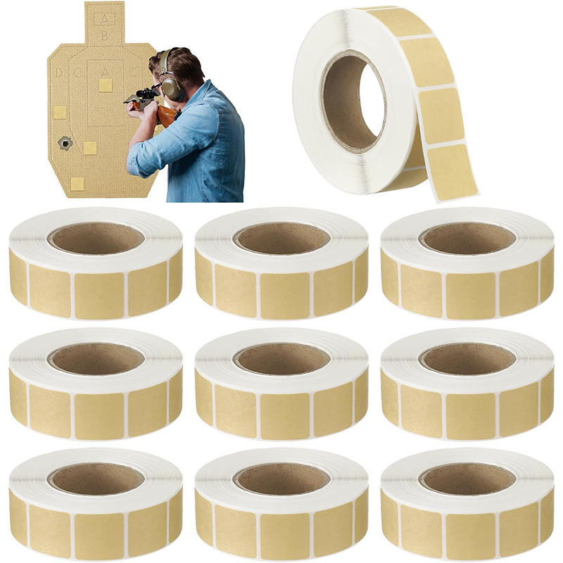 Self-Adhesive Shooting Target Repair Patches – 12 Options – Standard – 9 Rolls
