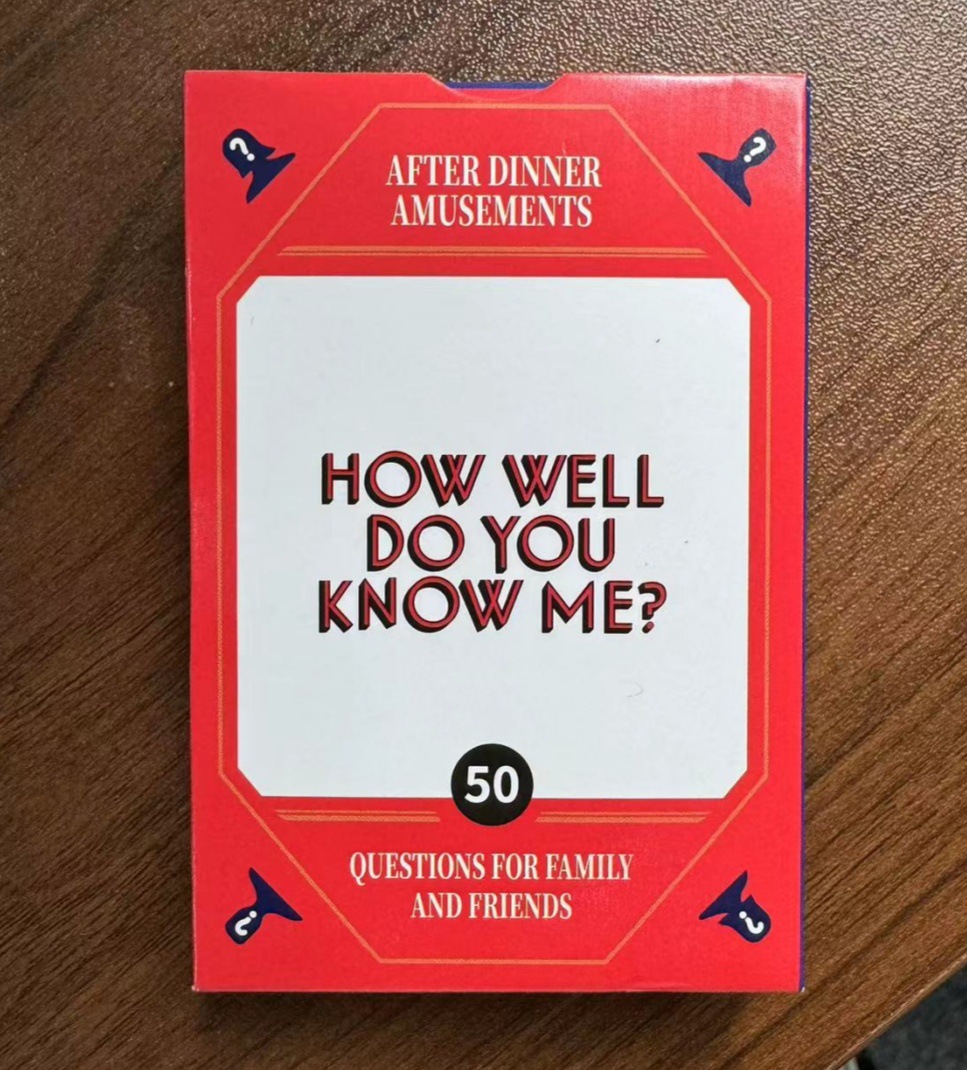 How Well Do You Know Me? After Dinner Amusements Card Game product view 2