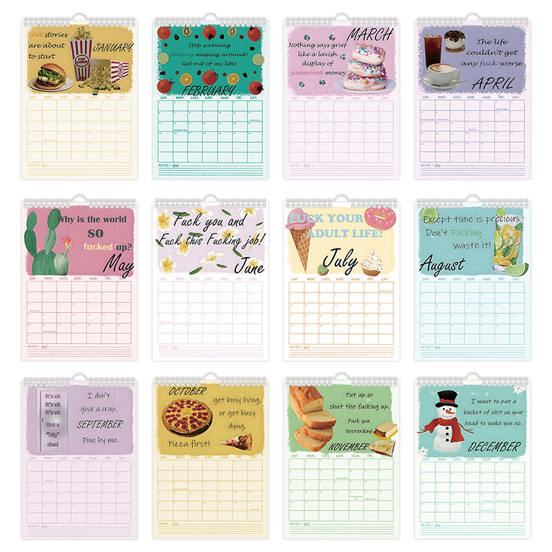 Here We Go 2026 Amusement Park Calendars – 4 Styles product view 3