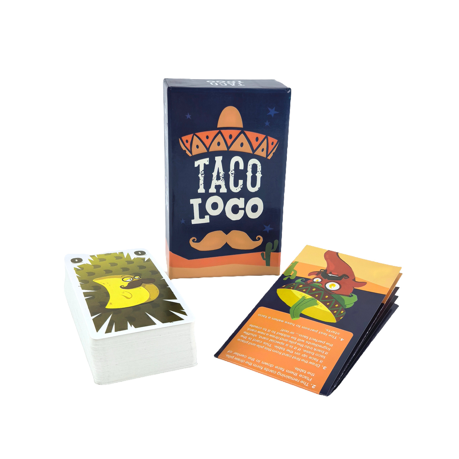 Taco Loco Bilingual Party Card Game product view 4