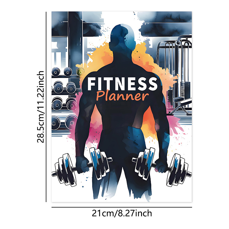 Weekly Fitness Planner and Workout Journal product view 2